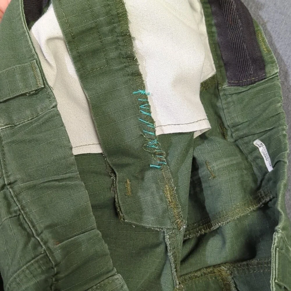 Vertx Pants Men's 38x30 Fits 35x29 Green Ripstop Cargo Outdoor Hiking Camp Flaws - Picture 14 of 16